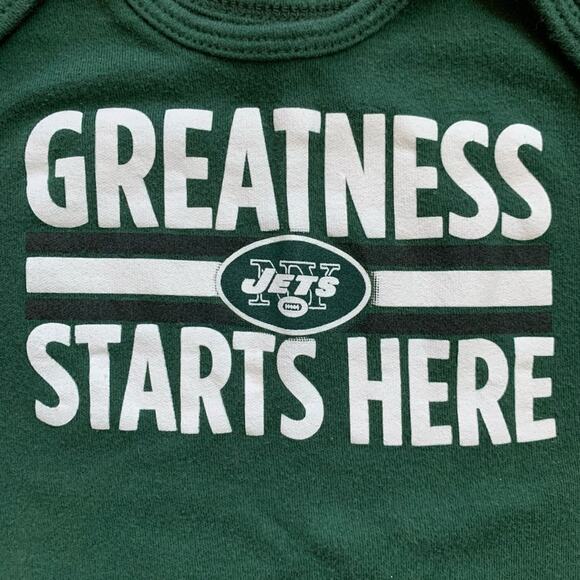 New York Jets long sleeve onesie, 18 months - Picture 2 of 6
